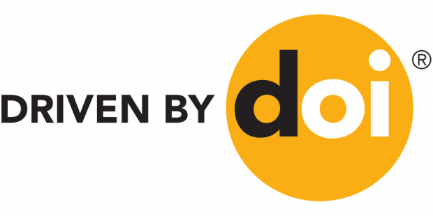 "Driven by DOI" - logo of the DOI standard